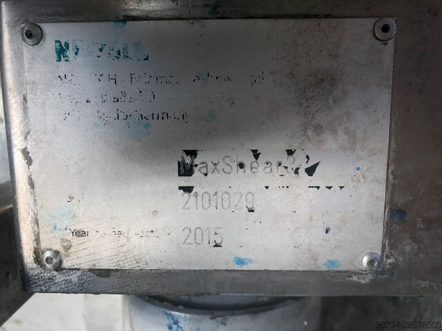 Used Netzsch Max Shear Inline Disperser Netzsch Max Shear 3