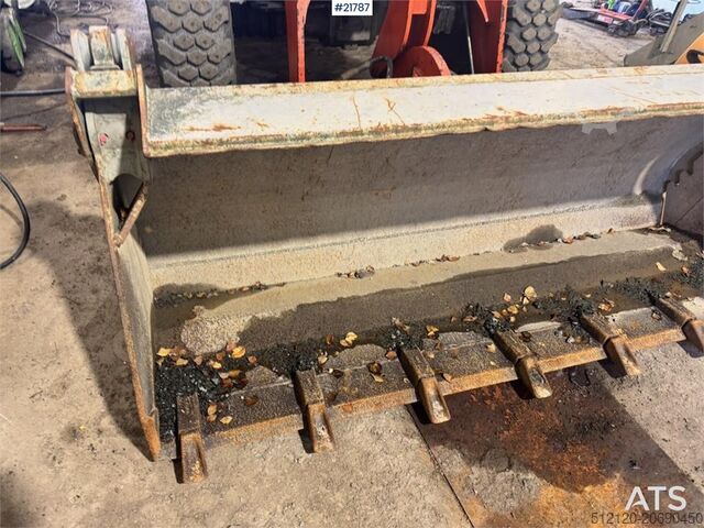 Pemuat roda Atlas 65S Wheel Loader w/ Bucket.