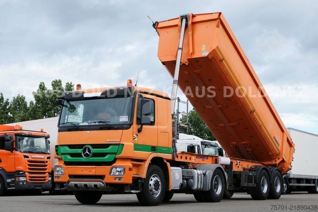 Kipper LKW MERCEDES-BENZ Actros 1848 Kipper Komplettzug Schmitz