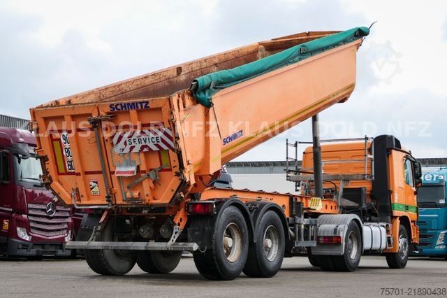 Kipper LKW MERCEDES-BENZ Actros 1848 Kipper Komplettzug Schmitz