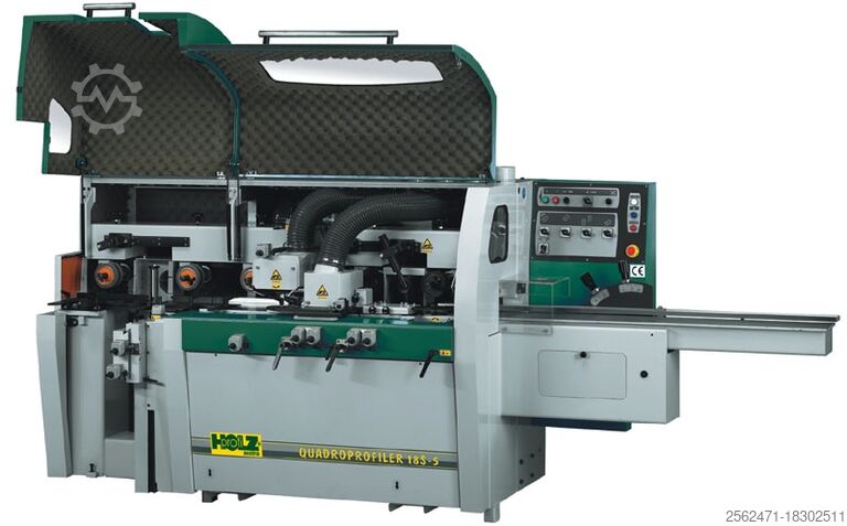 5 spindle Quadro planer PM180 demonstrator Holzprofi 4-PM180-5