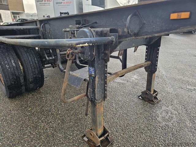 Prijevoz kontejnera PACTON 2126 C 2 STEEL SUSPENSION DOUBLE TIRES DRUM BR...