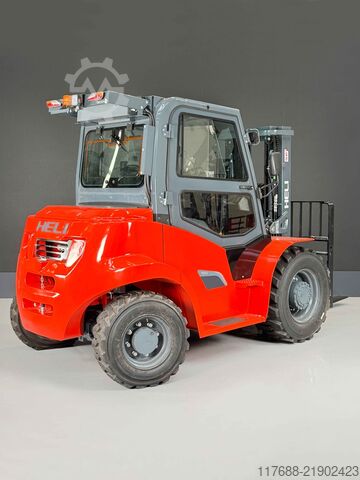 Дизельний позашляховий навантажувач Heli CPCD35- Gelände - 3,5t 4,7m Hub - KUBOTA Garantie