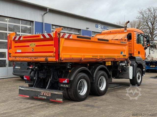 Trostani kiperski kamion MAN TGS 33.400 6x6 MEILLER Kipper Euro 5 Winterd.