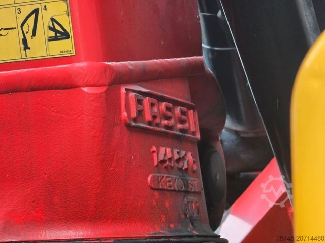 Poluprikolica WECON AWD 218 * 2X VORHANDEN * FASSI KRAN * REMOTE