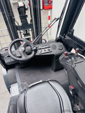 Diesel Forklift Linde H 35 D-02 EVO 3B Triplex Kabine STVO