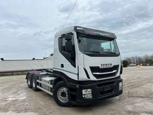 Φορτηγό γερανός roll-off IVECO IVECO STRALIS X-WAY 510 TRAKKER SCARRABILE