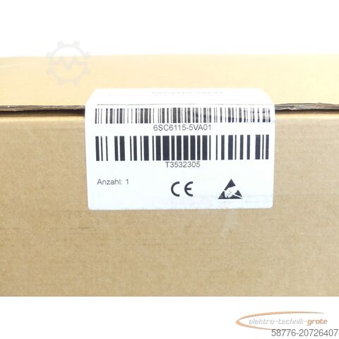 Komponen Siemens Siemens 6SC6115-5VA01 SN:T3532305 generalüberholt mit 24 Monaten Gewährleistung! -