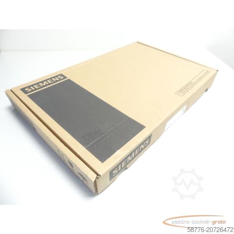 Siemens komponent Siemens 6SL3120-1TE21-8AD0 Single Motor Modul 18A SN: T-PD6214860 FS: E ungebr.