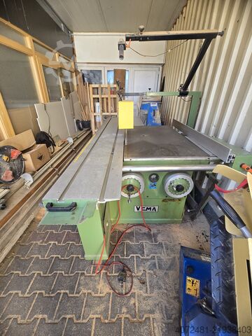 Sliding table saw Vema 