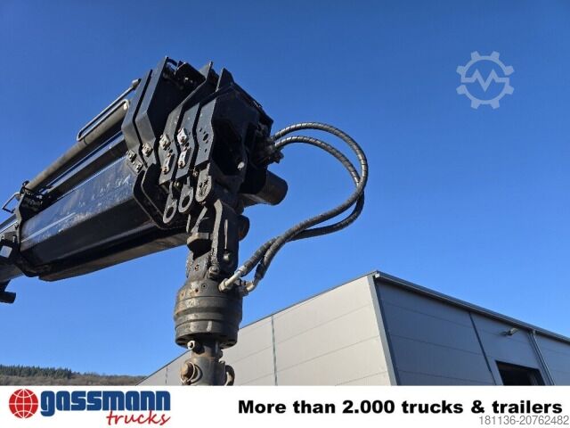 Platforminis sunkvežimis Mercedes-Benz Actros 2546 L 6x2, Hiab Kran 244 E - 6 Hiduo,