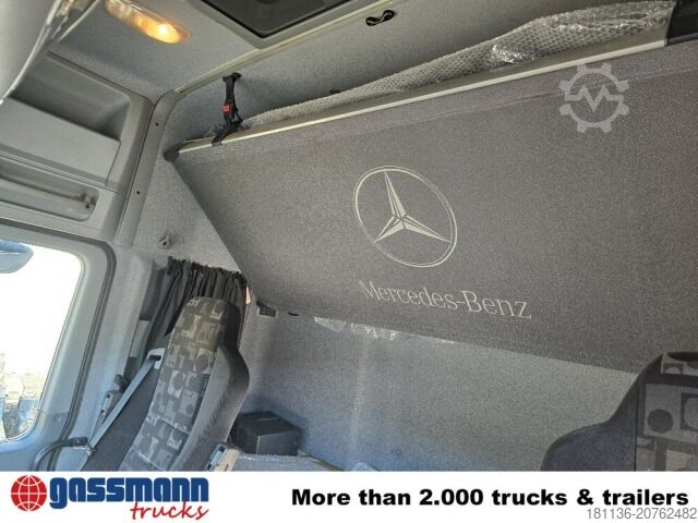 Platforminis sunkvežimis Mercedes-Benz Actros 2546 L 6x2, Hiab Kran 244 E - 6 Hiduo,