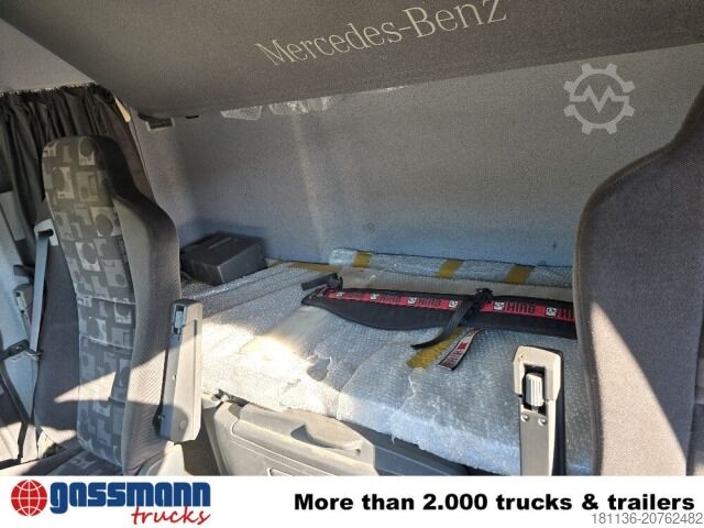 Platforminis sunkvežimis Mercedes-Benz Actros 2546 L 6x2, Hiab Kran  244 E - 6 Hiduo,