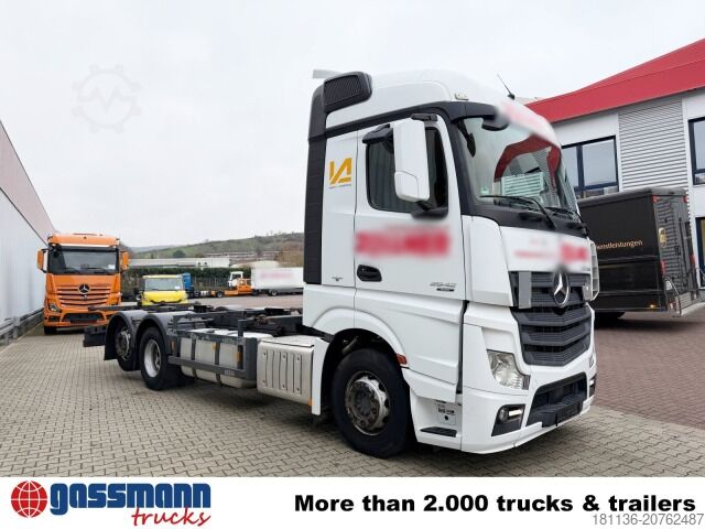 Caminhão com carroçaria intercambiável Mercedes-Benz Actros 2542 L 6x2, Retarder, Liftachse,