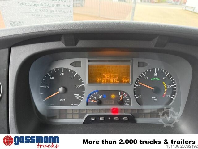 Sandučar Mercedes-Benz Atego 818 4x2, Fahrschulausstattung, Sörensen