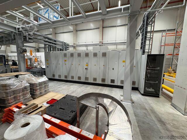 Meltblown-kuitukankaiden tuotantolinja Reifenhäuser Reicofil MB 1600