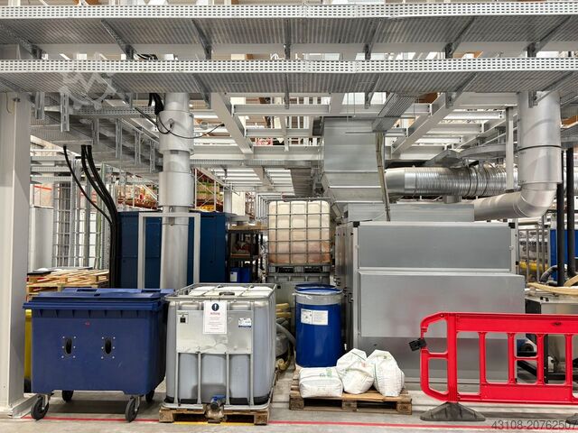 Meltblown-kuitukankaiden tuotantolinja Reifenhäuser Reicofil MB 1600