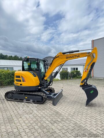 Miniekskavaator SHANTUI SE58SR 5,8t Kubota Yanmar JCB bobcat