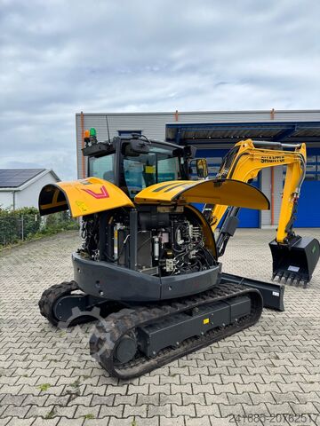 Miniekskavaator SHANTUI SE58SR 5,8t Kubota Yanmar JCB bobcat