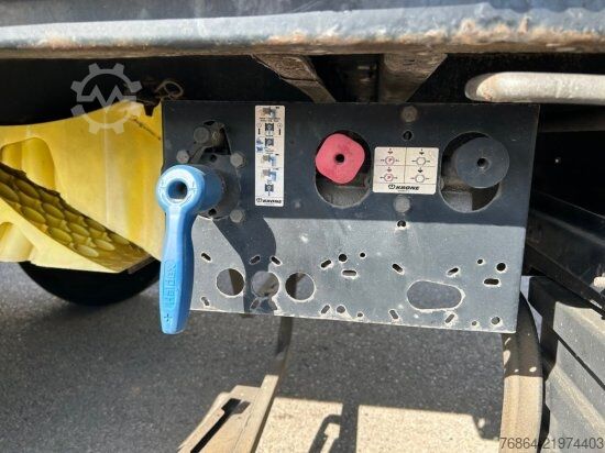 Rơ moóc bán mở với bạt phủ KRONE SD TAUTLINER, EDSCHA-VERDECK,  BPW-ACHSEN,