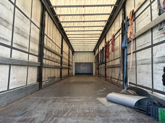 Rơ moóc bán mở với bạt phủ KRONE SD TAUTLINER, EDSCHA-VERDECK,  BPW-ACHSEN,
