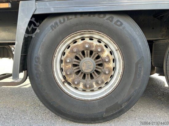 Rơ moóc bán mở với bạt phủ KRONE SD TAUTLINER, EDSCHA-VERDECK,  BPW-ACHSEN,
