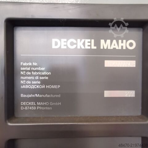 汎用加工センター Deckel Maho DMU100T