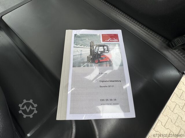 Električni viljuškar s 4 kotača Linde E30/600HL --EK