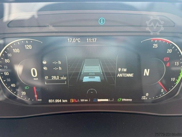 Mainomas kėbulo sunkvežimis MAN TGX 26.470 6x2 LL + Mildner Anh.