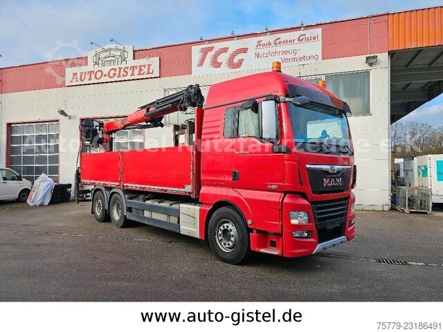Platforminis sunkvežimis MAN TGX 26.540 6x2LL Palfinger 20.501 L *Motor  Neu
