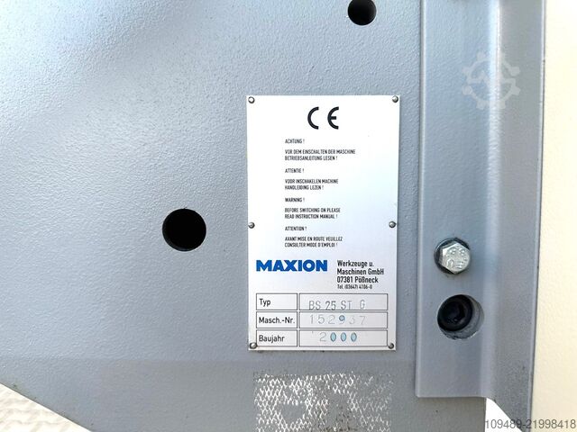 Column drilling machine Maxion BS25 ST-G IXION MAXION BS 25 ST - G
