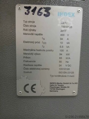 τόρνος CNC INDEX C200