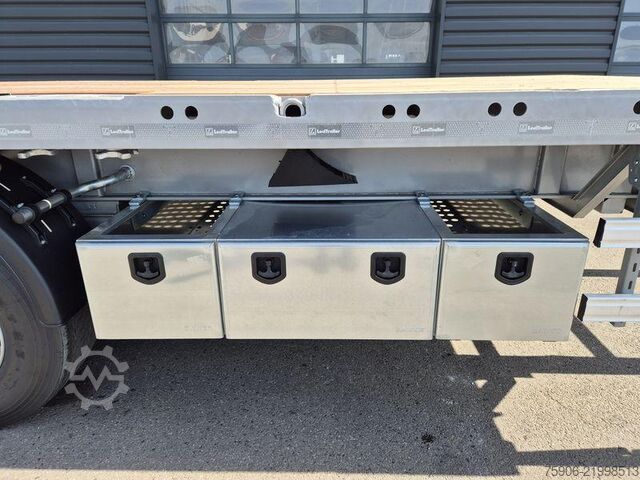 Pritschen-Sattelauflieger Lecitrailer PLATEAU TWISTLOCKS EXTENSIBLE