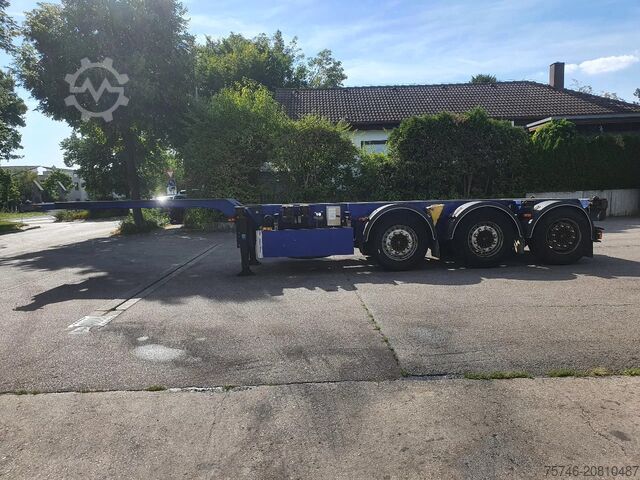 Kontejnerski transport M&V Euro 902 KS *High Cube Containerchassis auszieh...