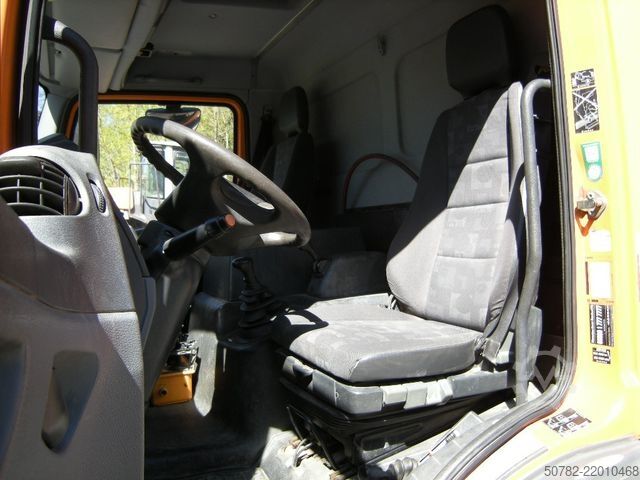 Truk pikap bak dump MERCEDES-BENZ MB 918 mit Terex TLC 65.2