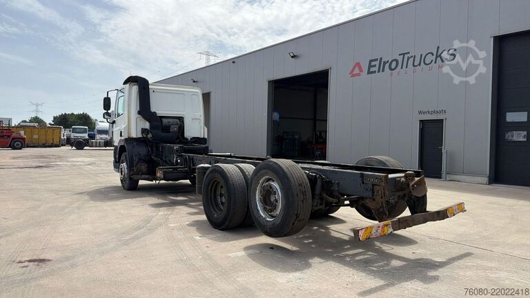 Chasis con cabina DAF CF 85.360 (FRONT STEEL / DEVANT LAMES / BOITE M...