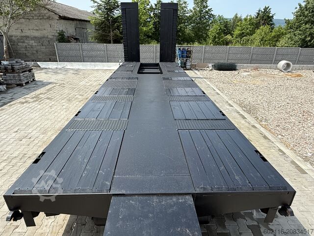 Tieflader-Sattelauflieger zum Transport von Baumaschinen FAYMONVILLE FAYMONVILLE STZ-6WAU – 6 AXLES – 92.2GVW