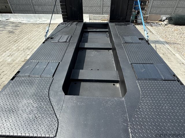 Tieflader-Sattelauflieger zum Transport von Baumaschinen FAYMONVILLE FAYMONVILLE STZ-6WAU – 6 AXLES – 92.2GVW