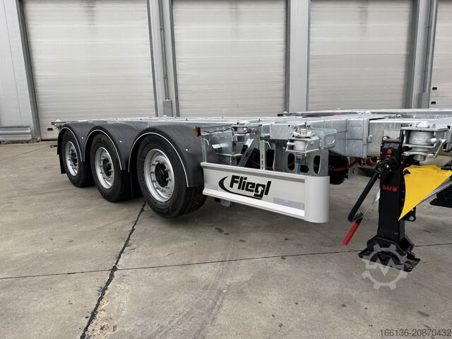 Chasis portacontenedores de 3 ejes Vario V2+ FLIEGL SDS 380 Containerchassis Vario V2+