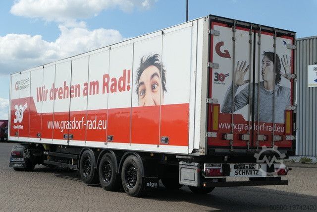Box-semitrailer SCHMITZ CARGOBULL SKO 24, Faltwand, Seitentüren,Isoliert,Luft-Lift
