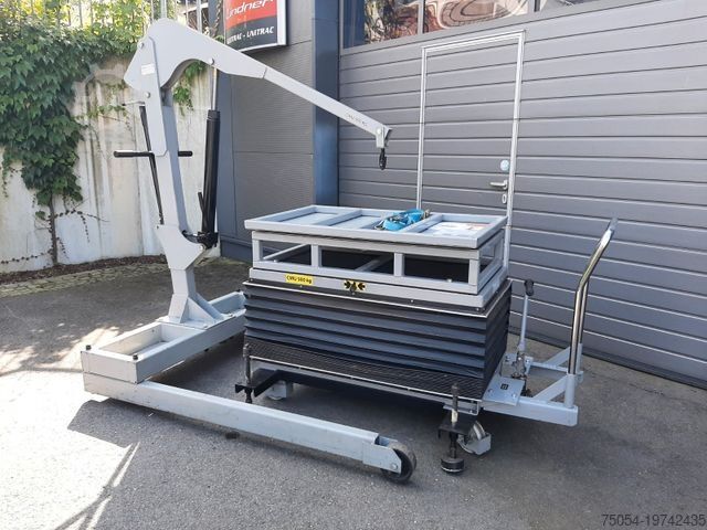 Empilhador  Akku Lift mit Kran