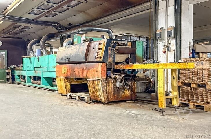 Planta completa de pintura CM Macchine TIN-EVO 300/10 + RMS 40×800