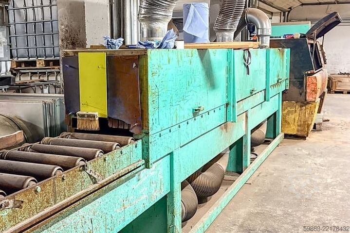 Planta completa de pintura CM Macchine TIN-EVO 300/10 + RMS 40×800