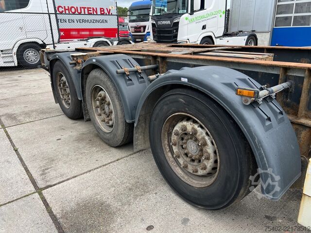 Transporte de contenedores Schmitz Cargobull SCF 24 / 2x Extendable / Lift Axle