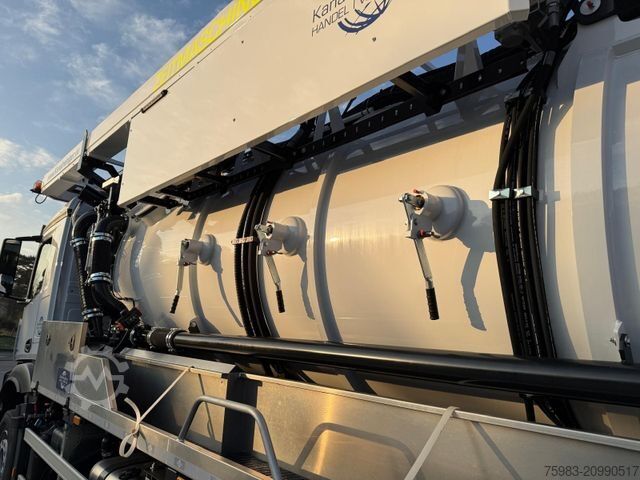Vakumlu tank kamyonu MERCEDES-BENZ AROCS 2548 L 6x4 / KROLL Wasserrückgewinner WRS1