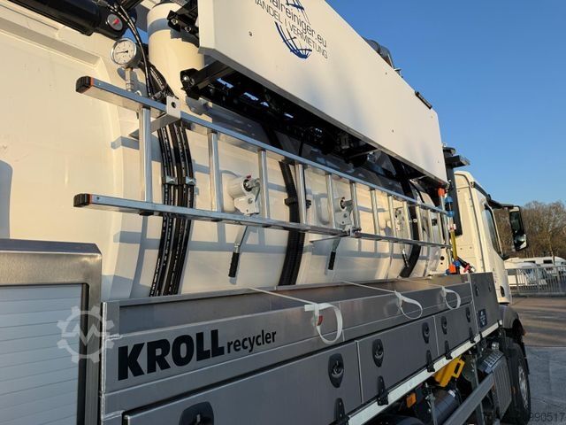 Vakumlu tank kamyonu MERCEDES-BENZ AROCS 2548 L 6x4 / KROLL Wasserrückgewinner WRS1
