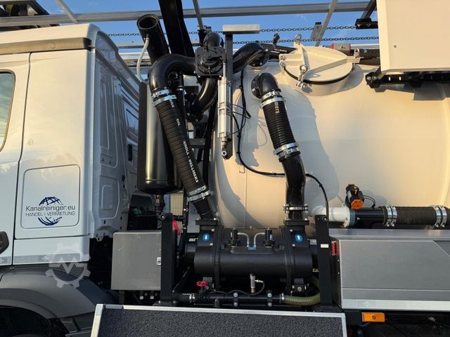 Vakumlu tank kamyonu MERCEDES-BENZ AROCS 2548 L 6x4 / KROLL Wasserrückgewinner WRS1