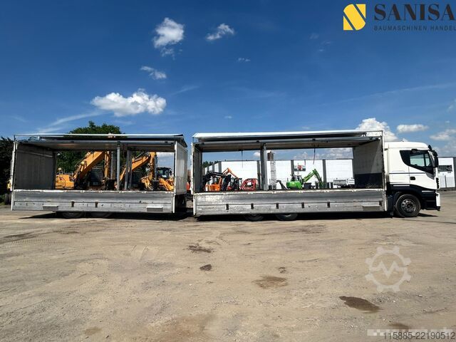 Camión de bebidas Iveco Stralis AS260S46/2x LBW/Schwenkwand/Kron