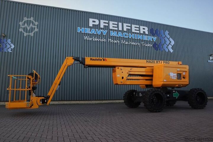 Articulated boom lift Haulotte HA20RTJ Pro Valid inspection, *Guarantee! 20.6 m W