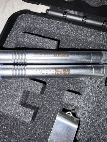 MAGSYS HGM09s Гаусметр Вимірювач магнітного поля комплект MAGSYS HGM09s Gaussomierz Miernik pola magnetycznego komplet MAGSYS HGM09s Gaussomierz Miernik pola magnetycznego komplet